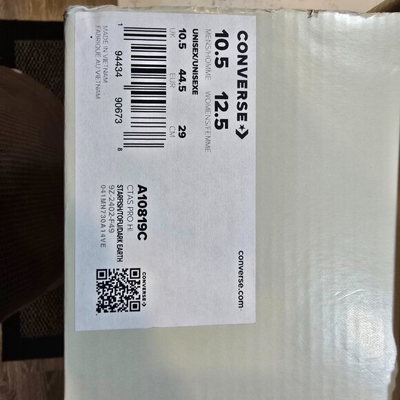 Converse CONS x Carhartt WIP CTAS Pro 2024 Men’s 10.5 Shoes A10819C NEW - Picture 12 of 12